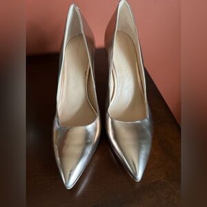 Banana Republic silver shoes